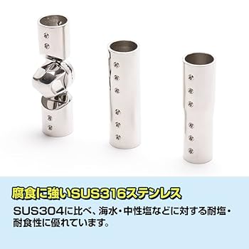 Amazon.co.jp: SUS316 ステンレス 船 オーニング ボート テント